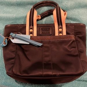 Vintage Coach Nylon Handbag